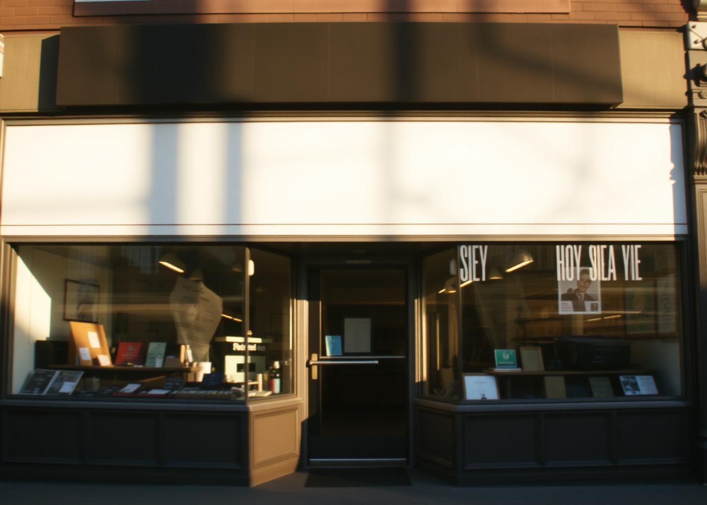 A small business storefront in London, Ontario